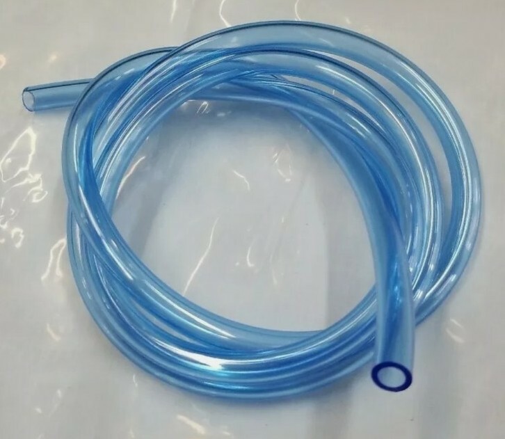 1/4" ID x 3/8" OD MARINE FUEL HOSE BOAT GAS LINE Clear Blue ORDER BY