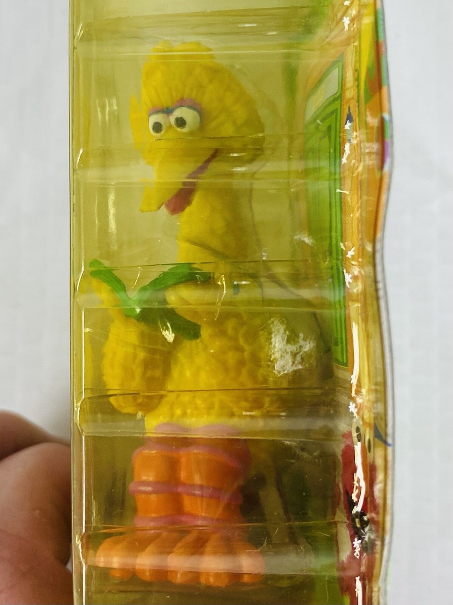 Sesame Street Collectible Big Bird Reading a Book Figurine