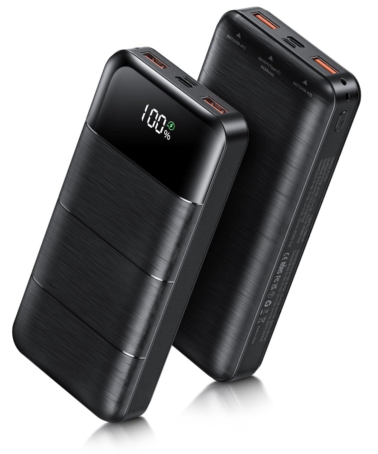 32000mAh Fast Charging Power Bank 5V3A Portable Charger-image