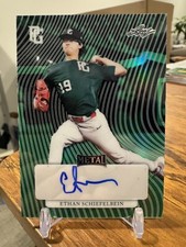 ETHAN SCHIEFELBEIN 2023 LEAF PERFECT GAME NATIONAL SHOWCASE RC AUTO #/6 SSP🔥📈