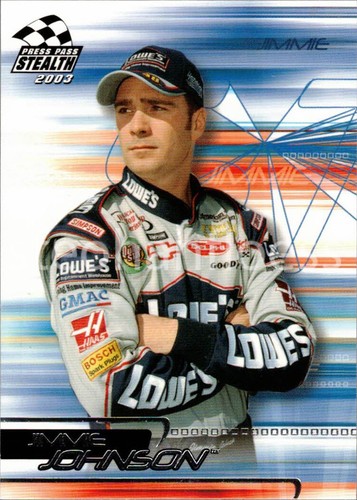 2002 - 2010 Press Pass Jimmie Johnson Base Parallel Insert You Pick the Card - Picture 19 of 42