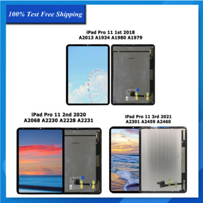 LCD Display Touch Screen Digitizer For iPad 11 1st 2018 / 2nd 2020 / 3rd 2021