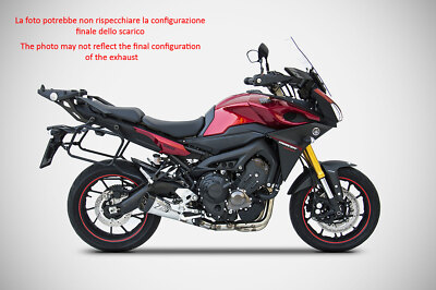 EXHAUST ZARD SHORT EURO3 STEEL-STEEL CERAMIC BLACK YAMAHA TRACER 900 2015-16