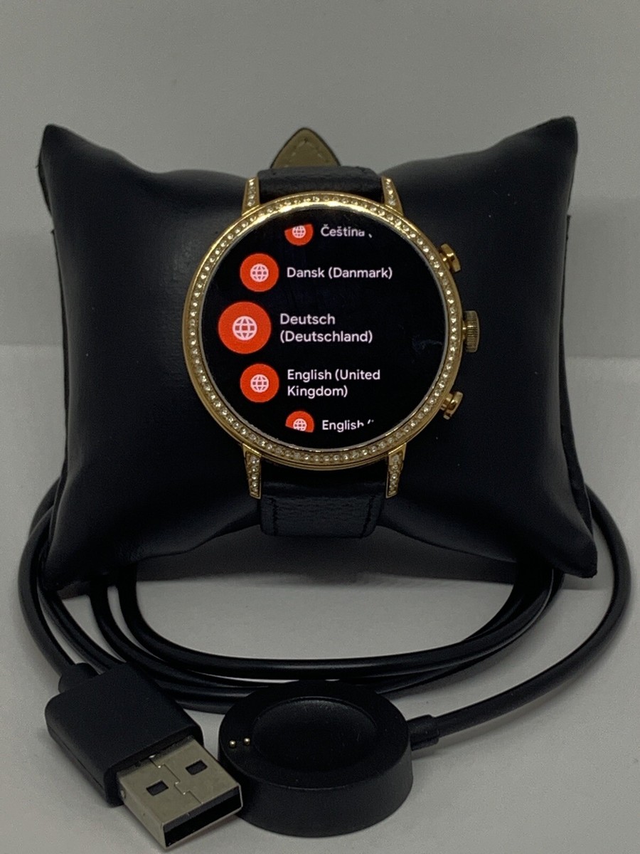 Fossil Gen Authentic Digital Dial Smart Watch Custom Band FTW6011 QT503