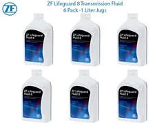 ZF Lifeguard 8 Transmission Fluid 6 Pack 1 Liter Jugs ZF8HP45 8HP50/70 2010 Up