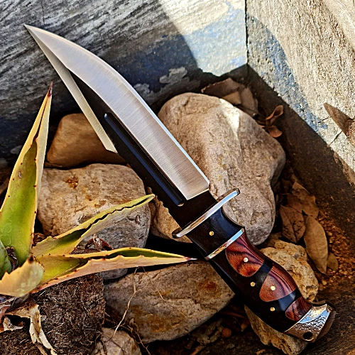 Outdoor COLUMBIA Hunting Knife Fixed Blade Large Bowie Camping Survival Knife - Picture 5 of 24