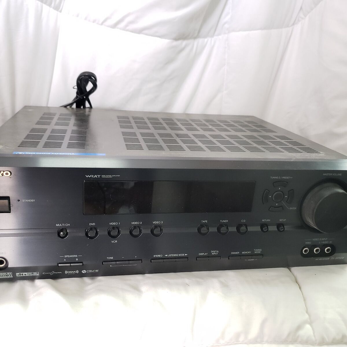 Onkyo TX SR504 7.1 Channel 75 Watt Receiver for sale online Onkyo TX SR504 7.1 Channel 75 Watt Receiver for sale online