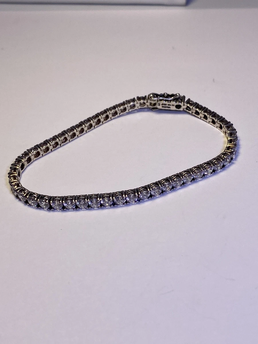 925 dq hotsell cz bracelet