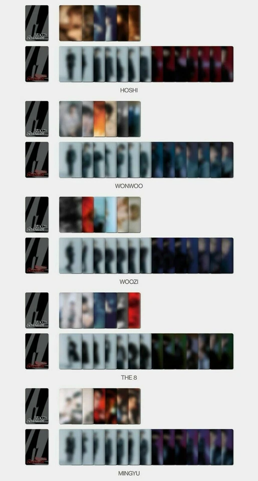 SEVENTEEN 9th Mini Album Attacca CARAT Ver. CD+Binder+Book+8p Lyric+4p Card+Gift Foto 4 de 4