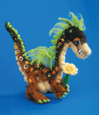 Charivna Mit Felting kit Fiery red breathing V-42C