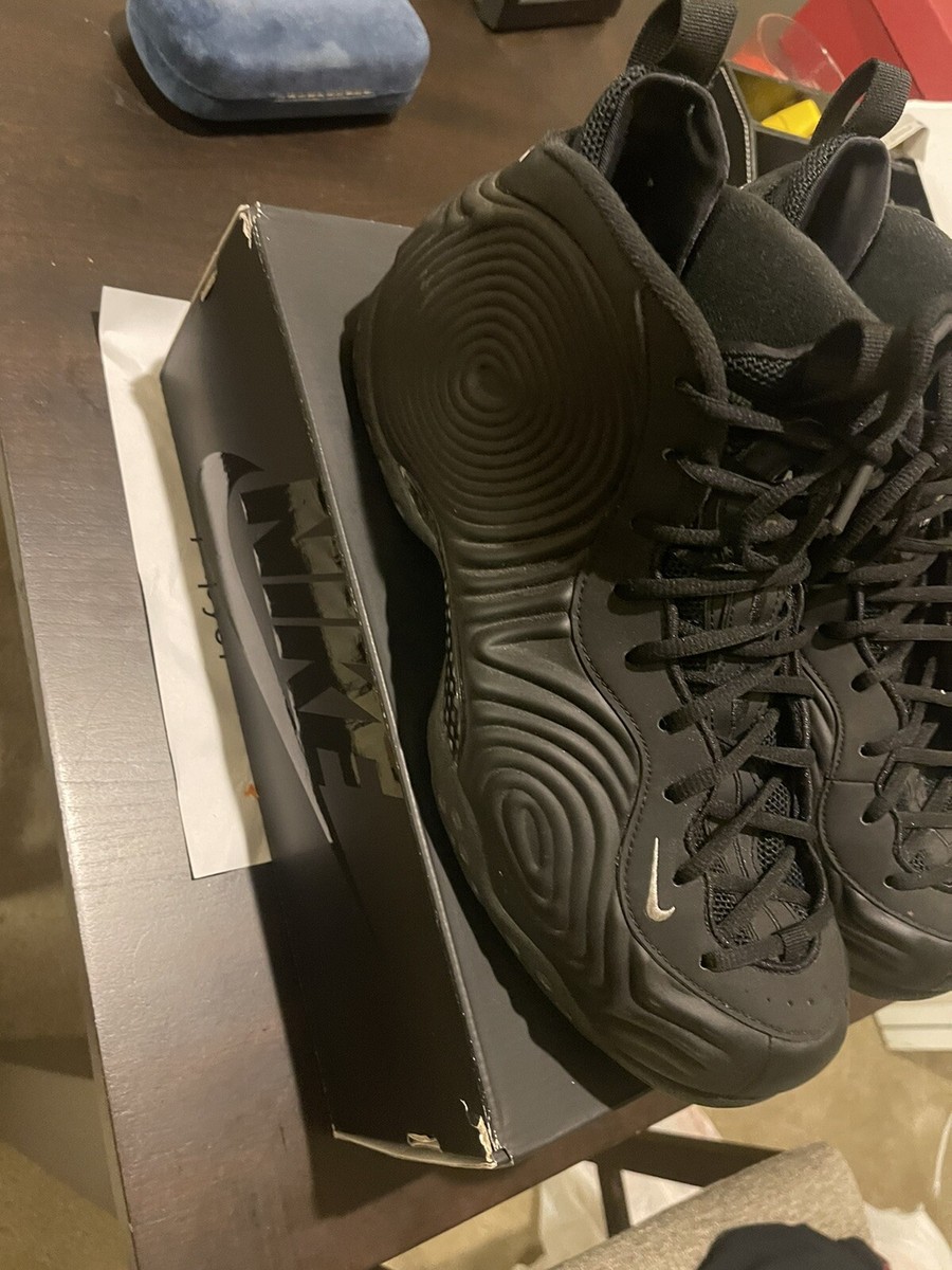 us size 14 Comme Des Garcons Nike Air Foamposite One Black us size 14 Comme Des Garcons Nike Air Foamposite One Black