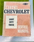 New Listing1974 Chevrolet Light Duty Truck Service Manual St-330-74 Oem Squarebody