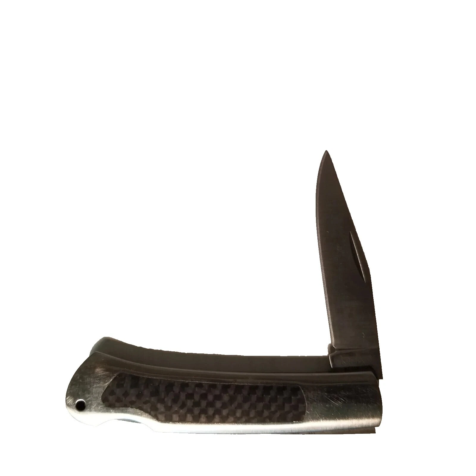 Hoja de acero inoxidable Punto De Clip cuchillos Vintage Negro