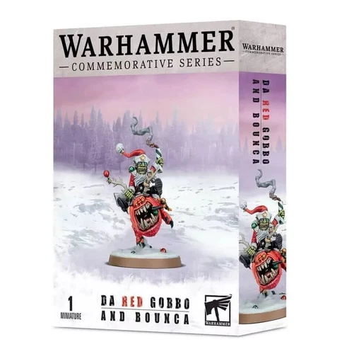 Da Red Gobbo and Bounca Commemorative Series Christmas Warhammer 40k - NIB OOP