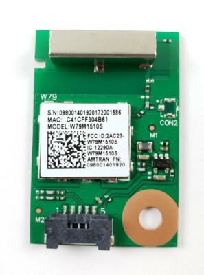 Vizio D39H-D0 D48-D0 Wi-Fi Module Board W79M1510S (P/N: 0980-0140-1920)