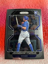 2022 Panini Prizm #144 Johneshwy Fargas RC Cubs