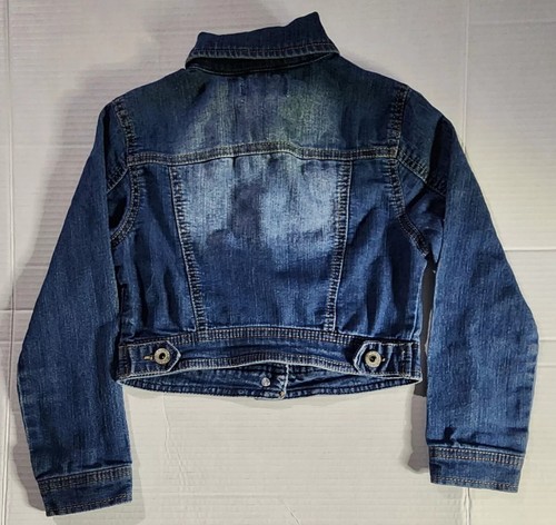 Arizona Girls Jeans Blue Denim Jacket Size Small (6/7) - Picture 3 of 9