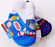 Thomas  Friends Socks Safety Toe 3 Pair Boys 18-24 Months