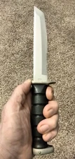 Tanto 11-3/4-in. Hunting, Combat, Survival Blade versatile Sheath New Old Stock