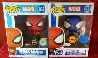 Funko Pop Marvel Chase Set - SPIDER-MAN Japanese Series #932