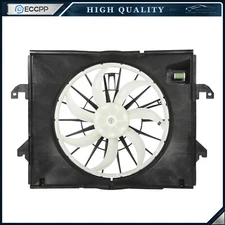 Electric Radiator Fan Assembly For 2009-2010 Dodge Ram 1500 Pickup 2012 Ram 1500