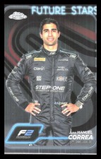 2024 Topps Chrome Formula 1 Juan Manuel Correa # 34 F2 Dams Lucas Oil 2J