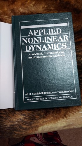 Applied Nonlinear Dynamics by Ali H. Nayfeh HC 1995 edition - 第 3/6 張圖片
