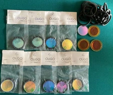OLIGO~LICHTTECHNIK~LIGHTING FILTERS~FARBFILTER~GRUN~GELB~ROT~BLAU~13 + 30~LENS