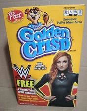 WWE Golden Crisps Becky Lynch On Box Damaged Box See Pics Expired Oct 1 2020