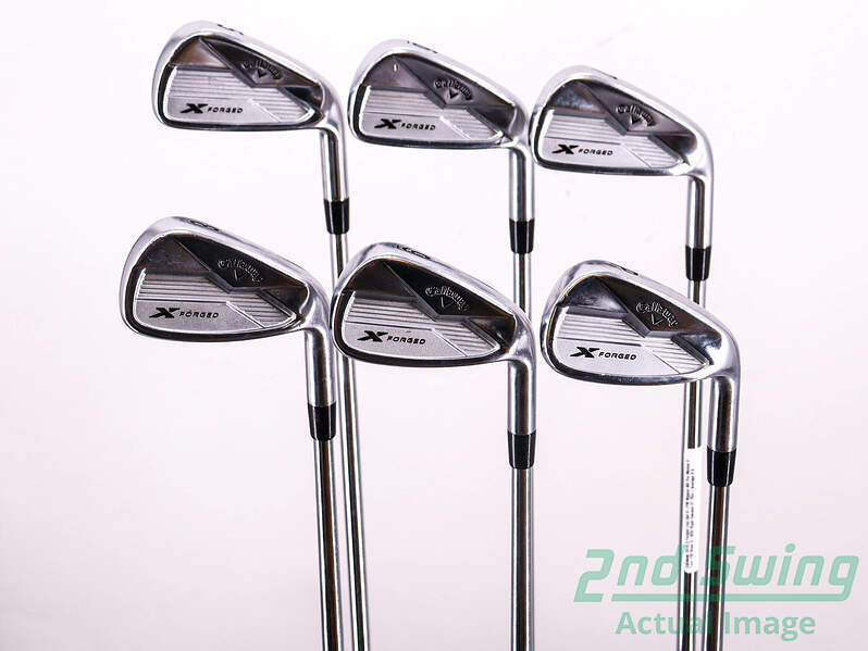 Callaway 2018 X Forged Iron Set 5-PW Steel X-Stiff Right 37.75in  