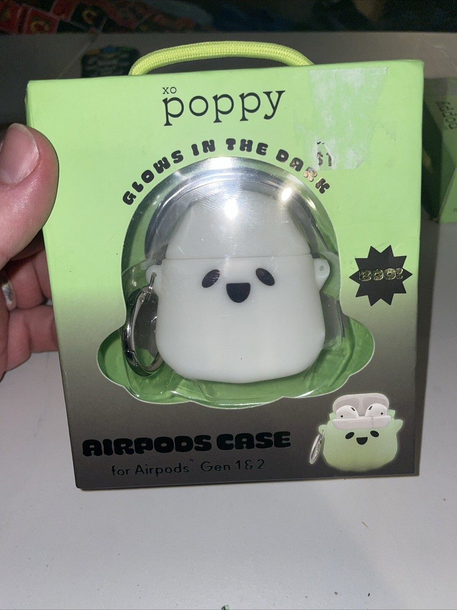 Xo Poppy Glow In The Dark Airpods Case