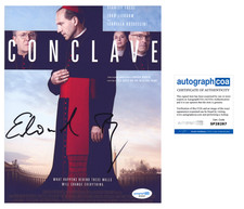 Edward Berger 'Conclave' Movie Director Signed 8x10 Photo ACOA