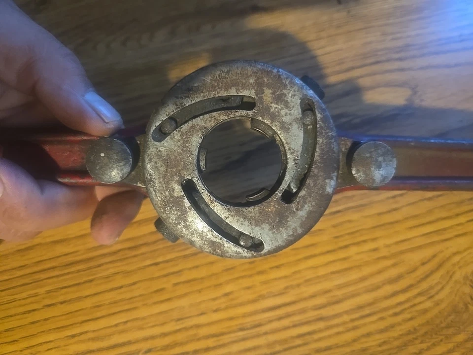 Pipe Threader Greenfield Mass. Feito nos EUA - Imagem 3 de 4