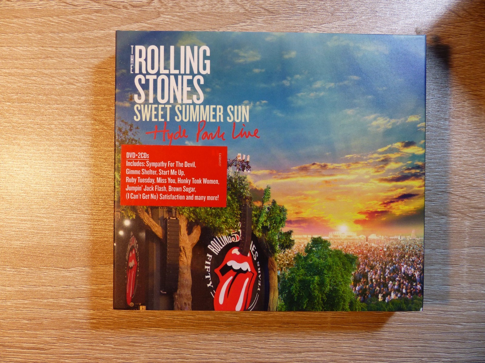 Rolling Stones: Sweet Summer Sun - Hyde Park Live - 2CD & DVD- UNPLAYED