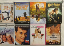 8 DVD PG Yours Mine Ours Snowy River Princess Bride Splash Bride Wars Potter Big