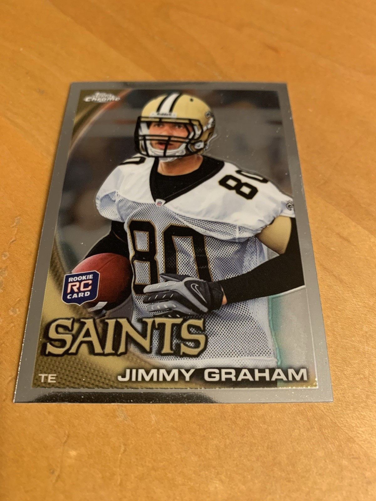 2010 Topps Chrome #C67 Jimmy Graham RC New Orleans Saints