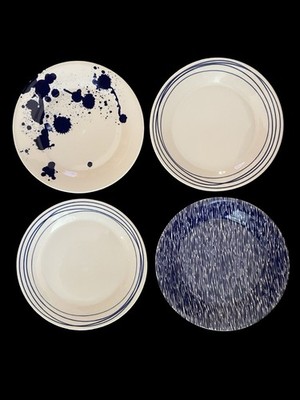 Set of 4- Royal Doulton London Pacific Lunch Salad Plates 9-3/8  EUC
