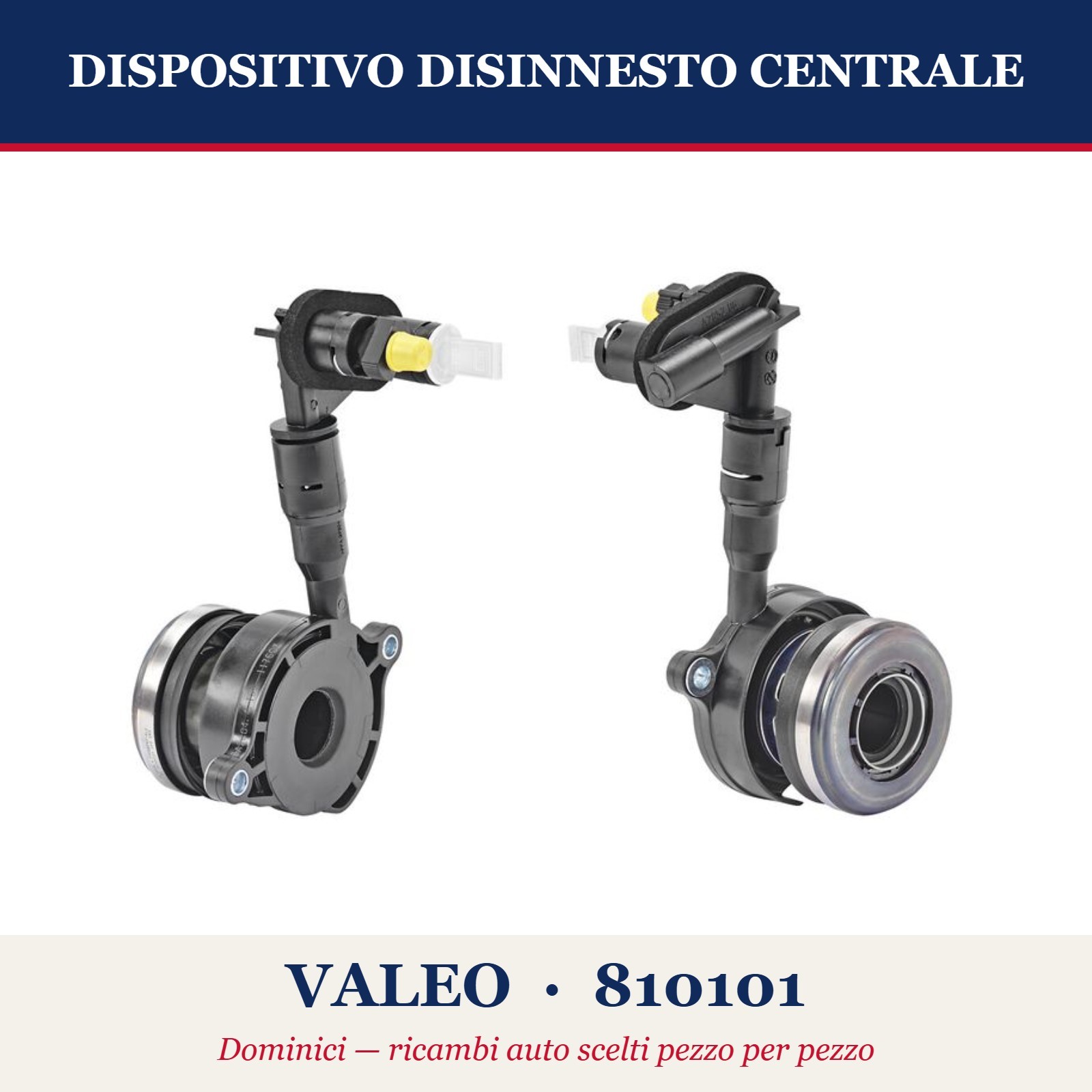 Valeo Csc Ford Cmax Ii Volvo V40 1.6Tdci 810101 - Immagine 3