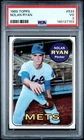 Nolan Ryan 1969 Topps 2nd Year Baseball Card PSA 3 VG Centered Beauty NEW LABEL