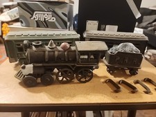 Vintage 4 Piece Cast Iron Train Set