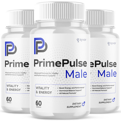 (3 Pack) Prime Pulse Advanced Male Pills PrimePulse Vitamin Supplement 180 Caps