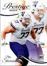 2023 Panini Prestige #370 Peter Skoronski