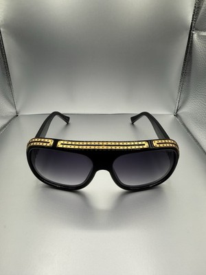 Louis Vuitton 1.0 Millionaires Sunglasses Black/Gold Free Fast Shipping