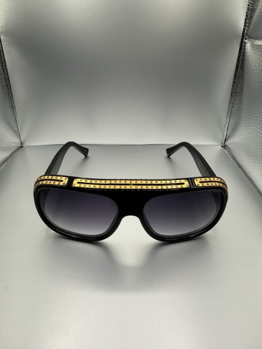 Louis Vuitton 1.0 Millionaires Sunglasses Black/Gold Free Fast Shipping