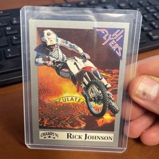1991 Champs Hi Flyers AMA Motocross - Uncirculated Prototype Rick Johnson #UNC