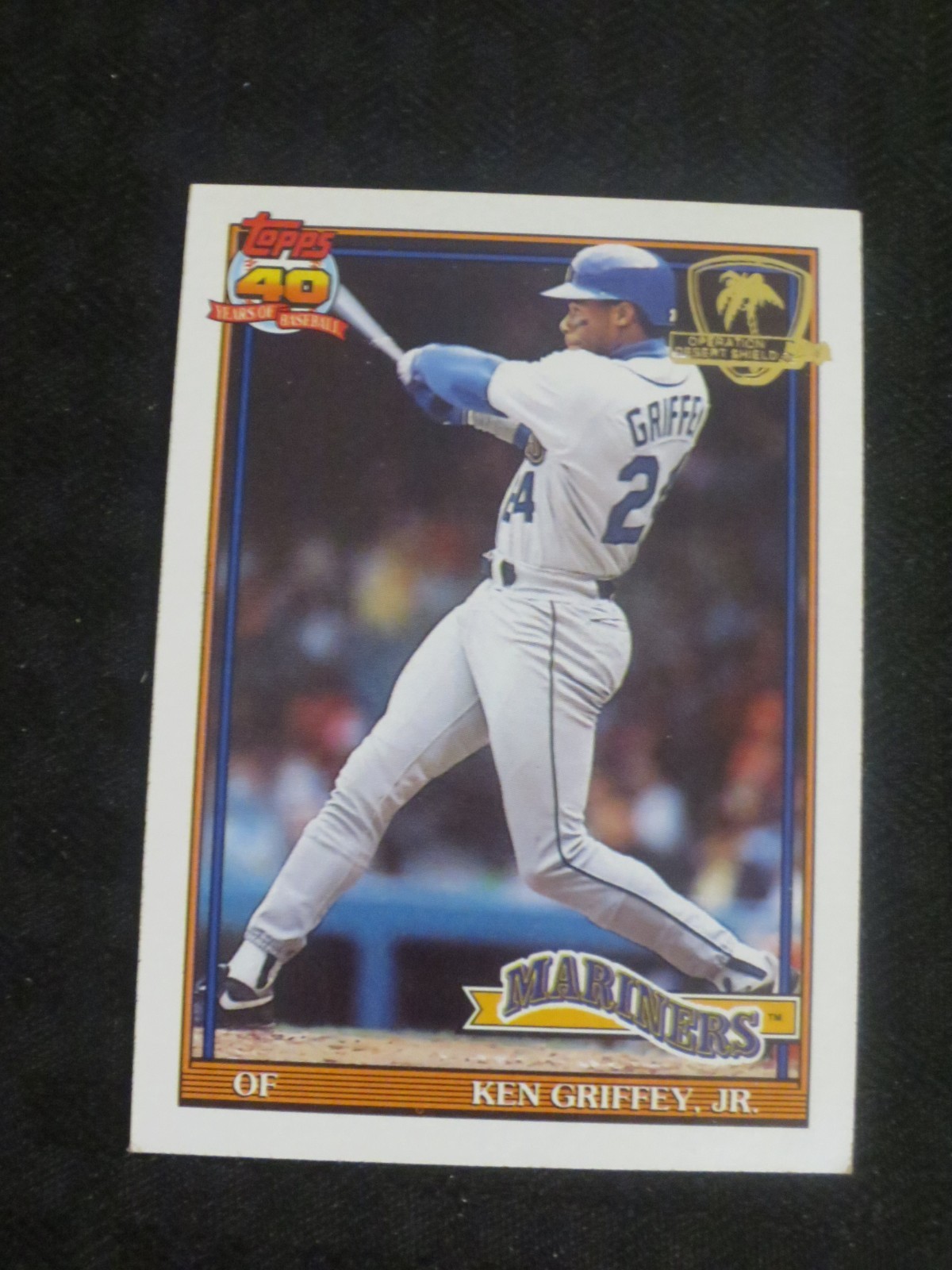 1991 Topps Desert Shield #790 Ken Griffey Jr Mariners