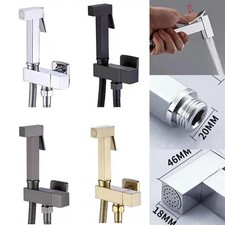 Brass Bidet Faucet Gold Handheld Toilet Bidet Sprayer Hygienic Shower Toilet 
