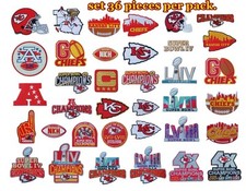 Kansas City Chiefs36Pcs/Pack NFL    Sport LOG...