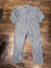 Vtg Sears Roebuck Nation-Alls Herringbone Work Coveralls Mens 54T Hercules BH