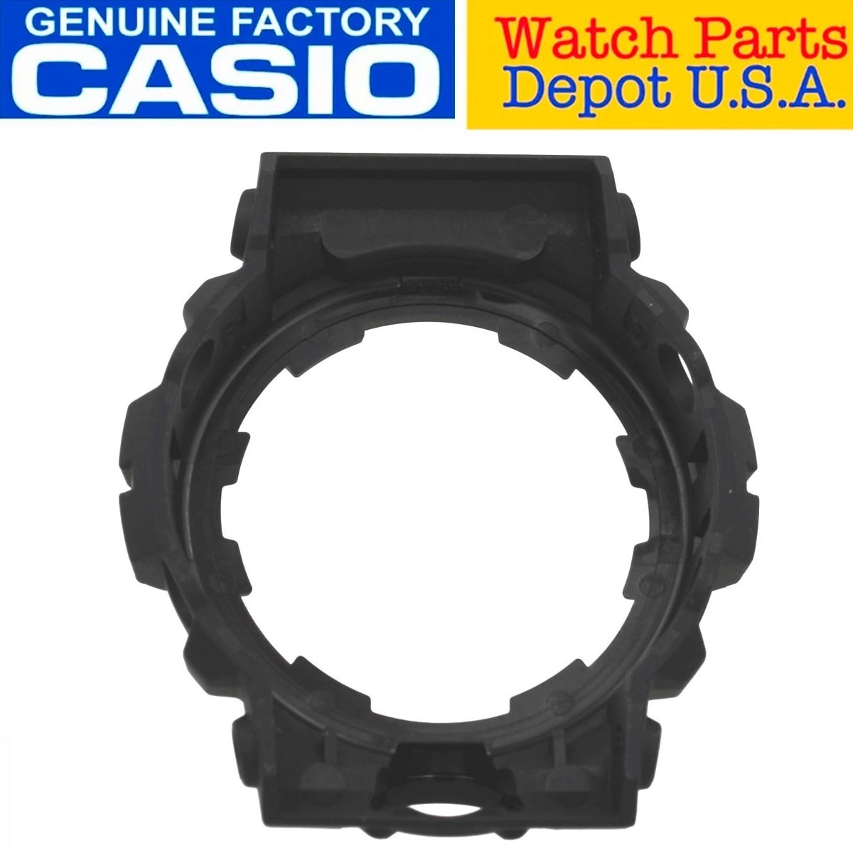 CASIO 10561566 G-SHOCK Black Watch Bezel for GBA-800-1A Black